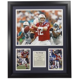 Legends Never Die Tom Brady Home Framed Photo Collage, 16" x 20"