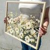 Volakk 16x20 Floating Frame Double Real Glass Frames 12x16 Natural