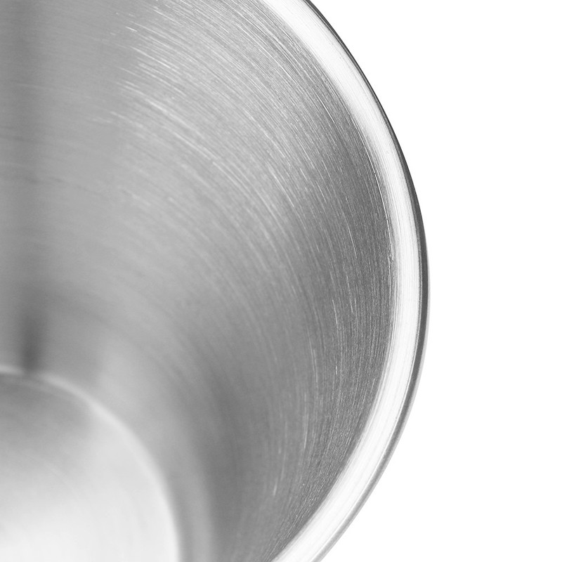 Silvery Mint Mojito Cup Stainless Steel Cocktail Mug Mixed Drinks