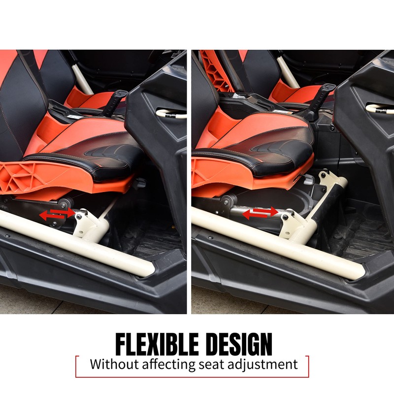 SAUTVS Speaker Panels for Can-Am Maverick X3, 10" Under Seat