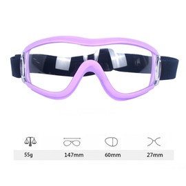 Fx-miRo Safety Glasses,Protective Goggles Anti fog and UV, Protection Work Goggles Seal Spectacles for DIY, Lab,Outdoor (purple)