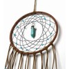 Dream Catcher Handmade Turquoise Dreamcatcher with Feathers Wall Hanging Decorations
