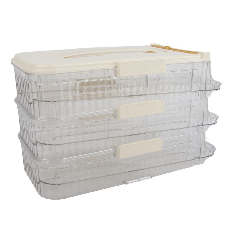Egg Storage Box Time Record Automatic Egg Rolling Egg Organizer