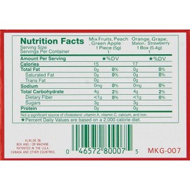 Marukawa 7 Pack Bubble Gum 1.29oz (5 Pack)