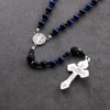 Luomu Lava and Tiger's Eye Stone Rosary 8mm Beads St