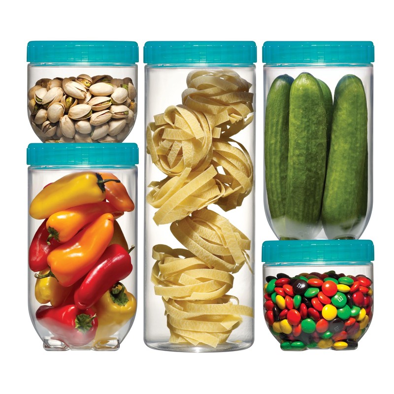 Starfrit LocknLock Interlock Plastic Container - 34oz/1L - Airtight -