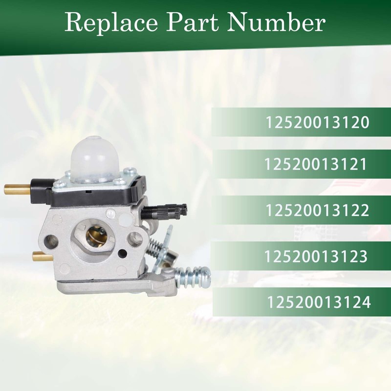 Autoparts Carburetor & Maintenance Kit Replacement for Mantis Tiller 7222