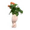 Face Planter Pots Resin Home Head Planter Face Flower Pot