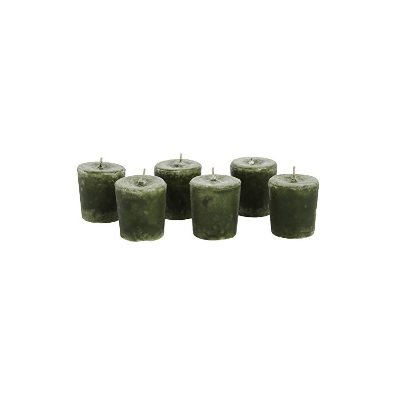 Aroma Naturals Votive Candles Essential Oil with Juniper Spruce and