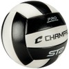 Champro ST2 Indoor/Outdoor Volleyball, Black