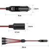ROÉKO Car cigarette Lighter Splitter, ROÉKO1 to 3 DC 12V