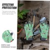 Mipcase 1 Pair Breathable Gardening Gloves Puncture and Comfortable Resistant