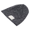 Anti Radiation Hat Black Striped Silver Fiber and Cotton Shielding