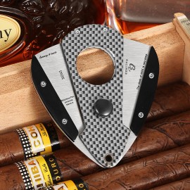 Galiner Portable Cigar Cutter Stainless Steel Knife Sharp Blade Scissor Gift Box