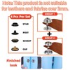 SUNOR 100 Sets Snap Buttons,Heavy Duty Snap Fasteners Kit 15mm