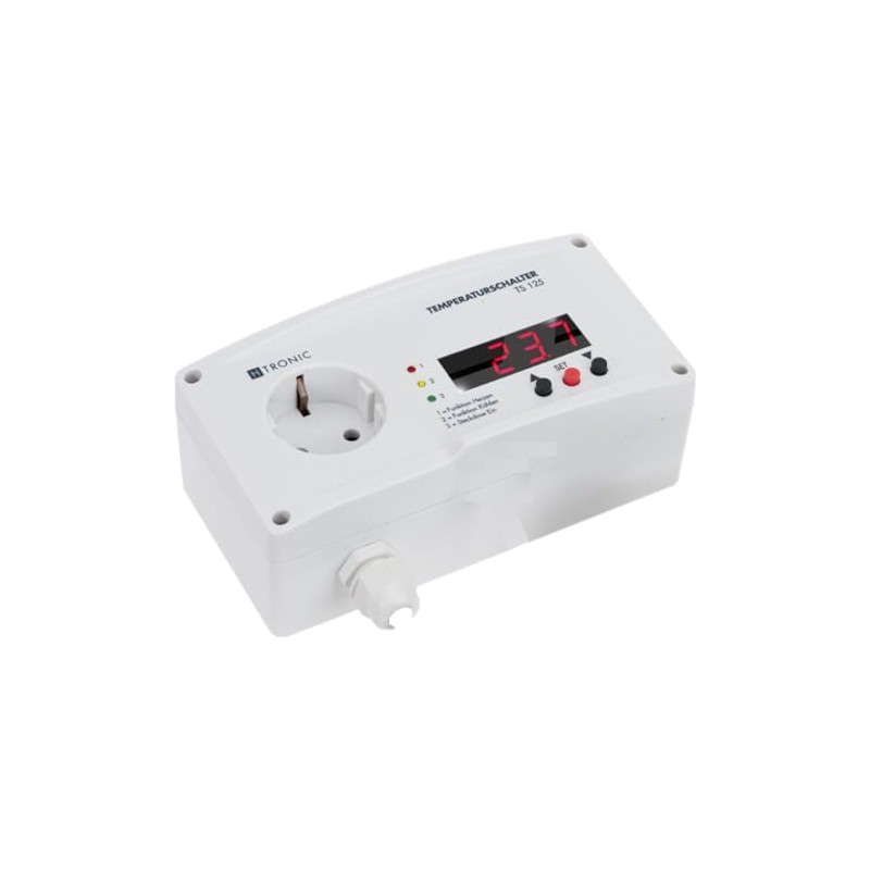 H-Tronic TS 125 Plus Temperature Switch Temperature Controller Thermostat -