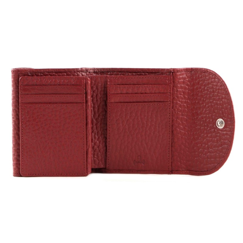 Voi Leather Design Wiener Box - Garnet, 12x9x4 cm
