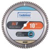 Luckyway 10 Inch Miter/Table Saw Blades 80T Ultra Finish Wood