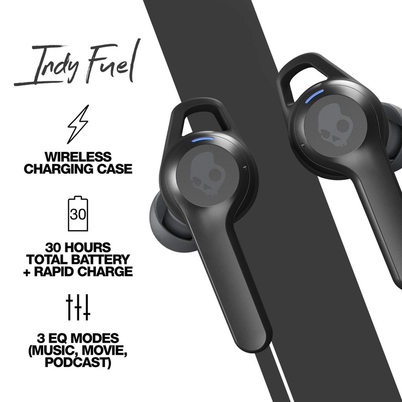 Skullcandy Indy Fuel True Wireless In-Ear Bluetooth Earbuds Compatible with