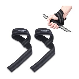 Lifting Straps (Padded) for Strength Training, Bodybuilding, Fitness - Deadlift Straps - Lifting Straps - for Men and Women