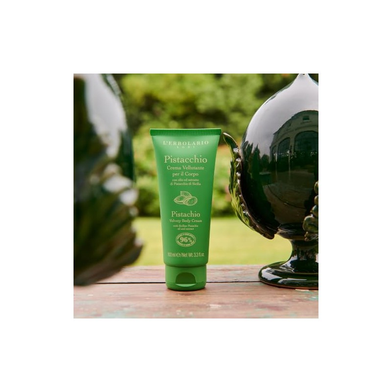 L'Erbolario - Velvety Body Cream - Pistachio - 100 ml