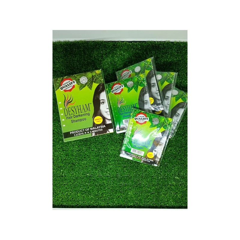 DESYHAM Hair Darkening Shampoo (Hair Dye) (Black)