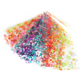 Nail Stickers Nail Art Decoration Nail Water Sticker Heart Shape Nail Sticker Pentagram for Women Girls BJ