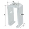 Channel Trolley Track Hanger Bracket for UNISTRUT Strut Channel, 1-5/8