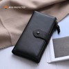 Bveyzi Women Soft Leather RFID Blocking Bifold Slim Wallets Ladies
