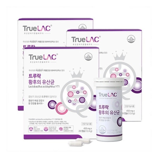 [Hurum] [12 weeks’ worth] Trulac Empress’s Lactobacillus 12 weeks’ worth of female menopausal YT1 probiotic