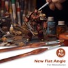 Golden Maple Miniature Model Paint Brushes-10pcs Micro Detail Paint Brush