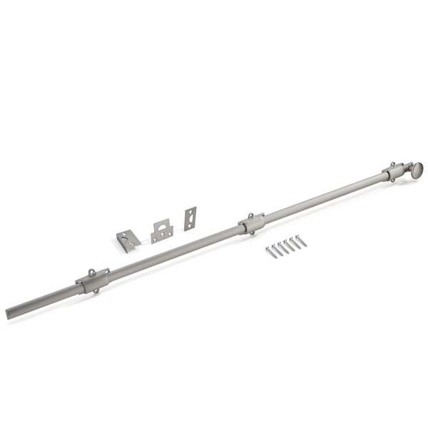 ZAUYX 36 inches 1 Pack, Brushed Satin Nickel Dutch Solid