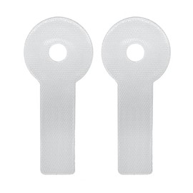 Marena Silicone Scar Lollipop, 2 Per Pack – Washable & Reusable, Clear & Transparent Scar Tape for Surgical Scars