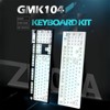 FKZ GMK104 Mechanical Keyboard Kit,VIA Programmable Full Size Hot Swap
