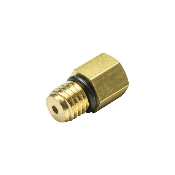 GlowShift M10 x 1.0 Male to 1/8-27 NPT Female Gauge Sensor Sender Thread Adapter Reducer