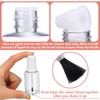 Irenare 20 Pcs 20ml Refillable Empty Nail Polish Bottles Plastic