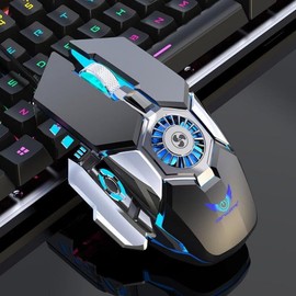 Mouse Gamer con Luz Led Integrada, GamWor, MXGAW-001, Tipo 7D, Alámbrico, Negro, 7 Botones, Rueda Desplazamiento, Láser Óptico.                       