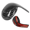 Gear Shift Knob Trim Carbon Fiber Grain Scratch Free Replacement
