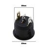 VGOL 5PCS Round Rocker Switch 12V 20A 3 Pins On/Off
