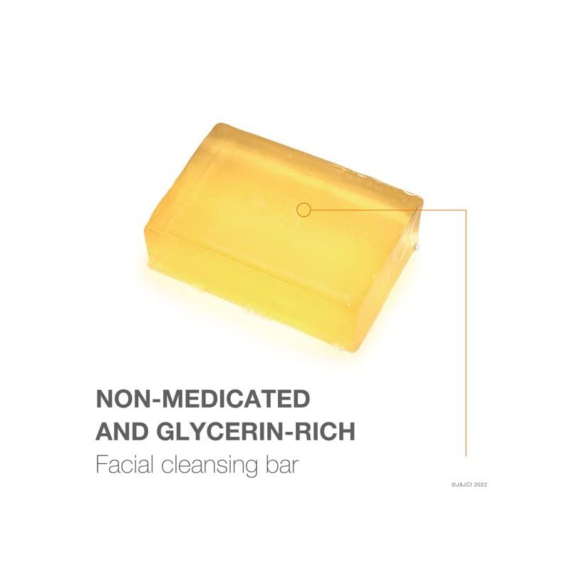 Neutrogena Facial Bar, Original Formula, 3.5 oz (Pack of 3)