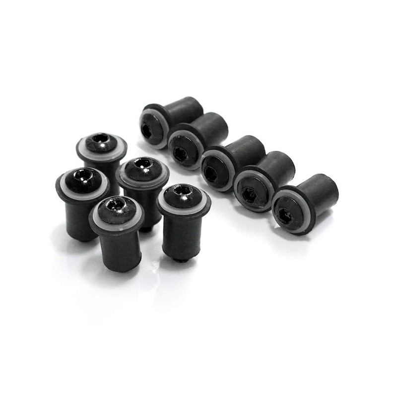 COPART M5 15mm Fairing Bolt Kit Screws Nuts Washers Mounting