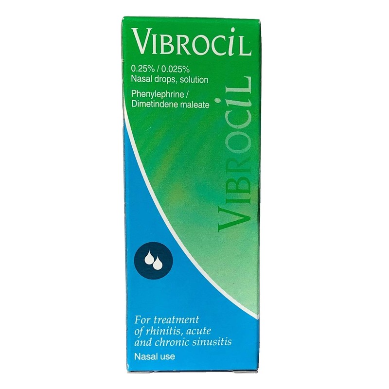 Vibrocil Nasal Drops 15ml by Novartis