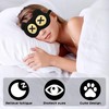 CZAYEFNH Sleep Mask, 2 Pieces Ultra Soft Eye Mask Made