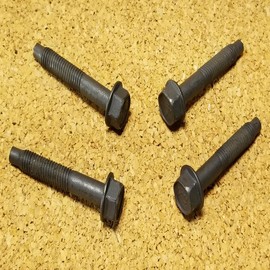 Genuine Exhaust Manifold Catalytic Bolt Set of 4 Compatible with LR3 LR4 Range Rover Sport 05-09 10-13 WYG500041 M8X45MM