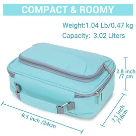 Pencil Case, VONXURY Large Capacity Pencil Pouch Holder Portable Pen Organizer with 2 Detachable Layers 54 Slots Multiple Zipper Bag for School Office College