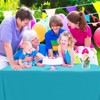 6 Pack Teal Tablecloth 60 x102 inch Polyester Table Cloth