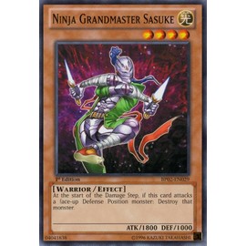 YU-GI-OH! - Ninja Grandmaster Sasuke (BP02-EN029) - Battle Pack 2: War of The Giants - 1st Edition - Common
