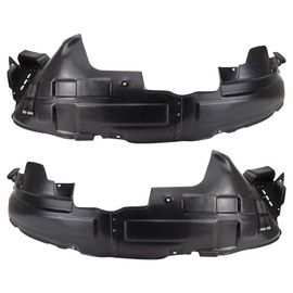 TRQ Front Inner Fender Liner Set Compatible with 2011-2013 Kia Sorento KI1248141 KI1249117