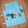 Forgica Hair Stylist Scissor Holder Pouch Cases for Hairdressers, Barber