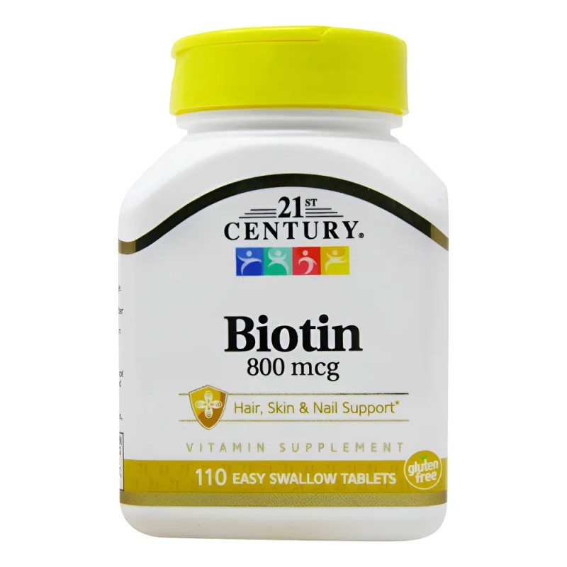 Biotina Premium Cabello Uñas 800mcg 110 Tabletas Eg B17